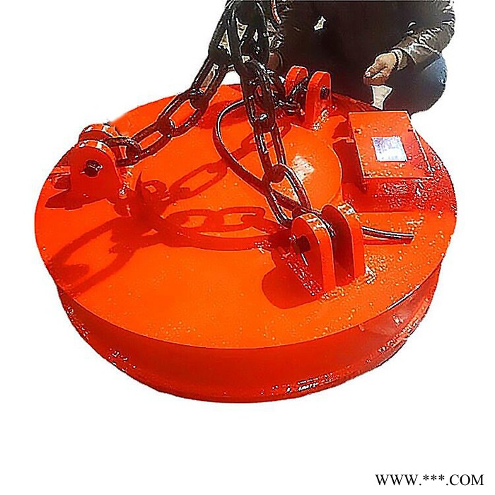 起重机废铁 强励磁电磁铁圆形吸盘磁铁图6