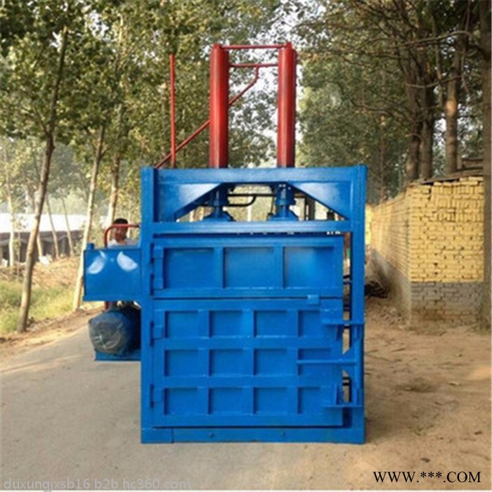 毛条立式液压打包机 棉花海绵压块机 单缸废纸打压包机图片图3