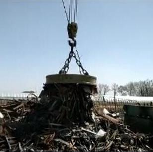 鑫运MW5废钢电磁吸盘 磁力起重电磁铁维修定做厂家图3