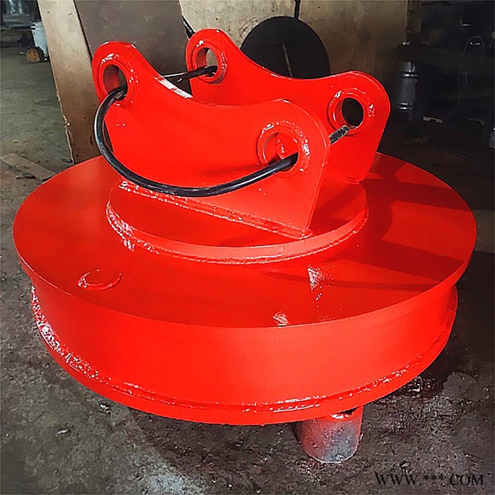 强磁起重电磁铁 直径70cm吊运废钢用电磁铁 厂家按需定制图2