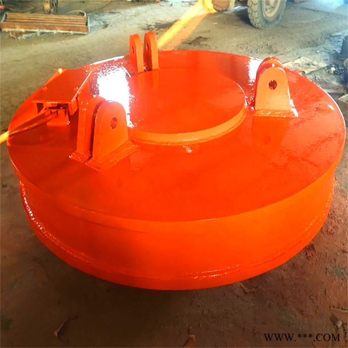 挖掘机起重磁铁 挖掘起重磁铁吸盘厂家洪江圆型废钢吸盘价格图6