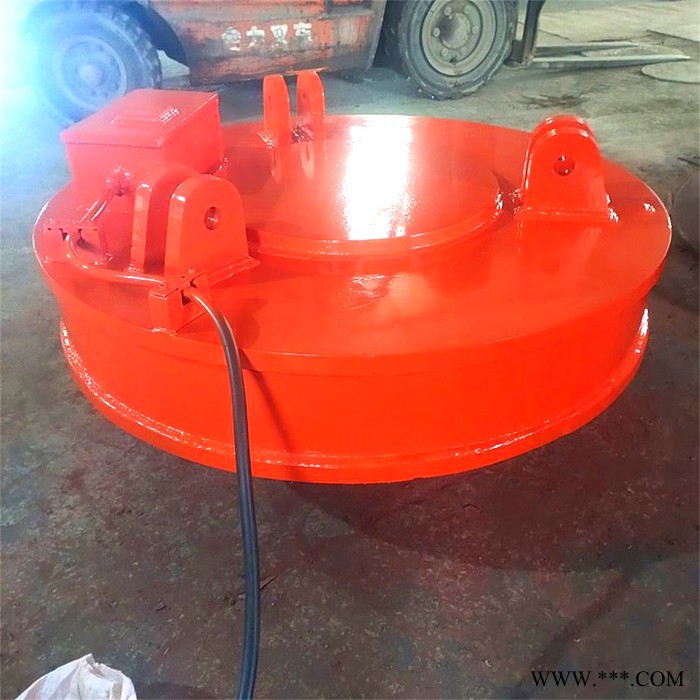 挖掘机起重磁铁 挖掘起重磁铁吸盘厂家洪江圆型废钢吸盘价格图2