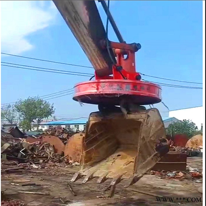 崇左起重电磁铁吸盘报价鑫运废钢电磁吸盘报价图7