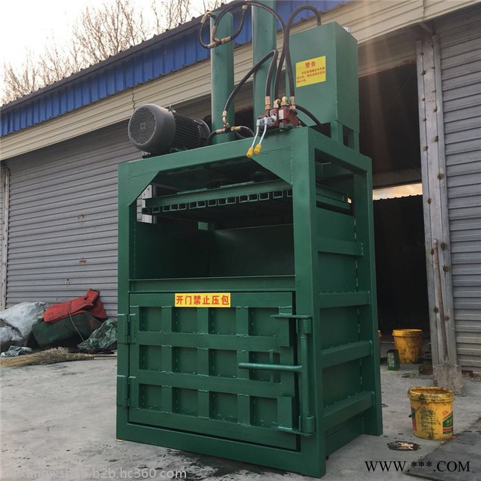 立式药材液压压块机价格 废品压包机 边角料打包机厂家图6