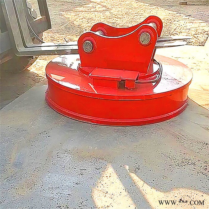 0.7米起重电磁铁200挖掘机起重电磁吸盘图4