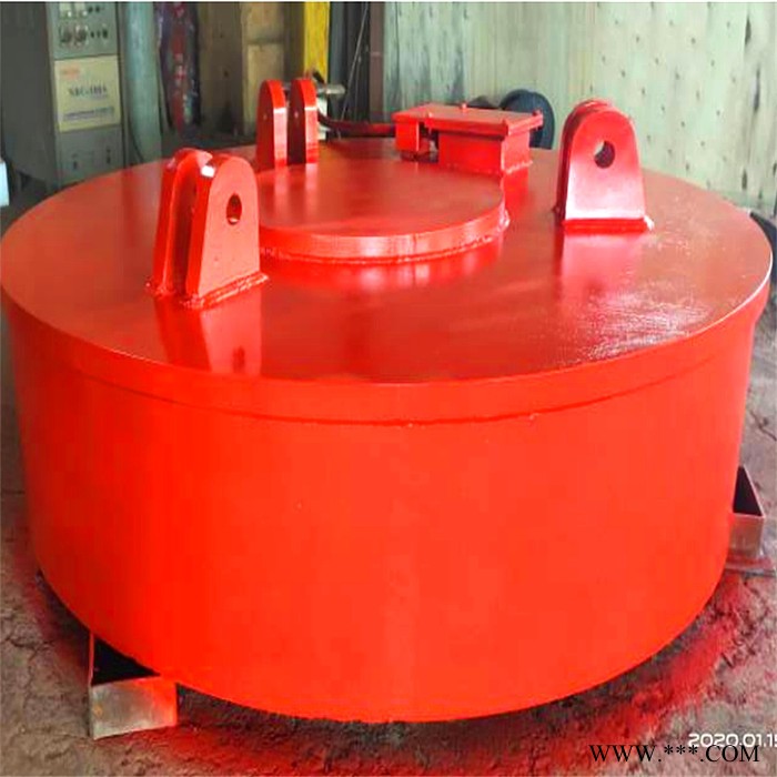 辽宁1米5起重电磁吸盘 鑫运 大量现货供应 随车用起重电磁吸盘废钢图4