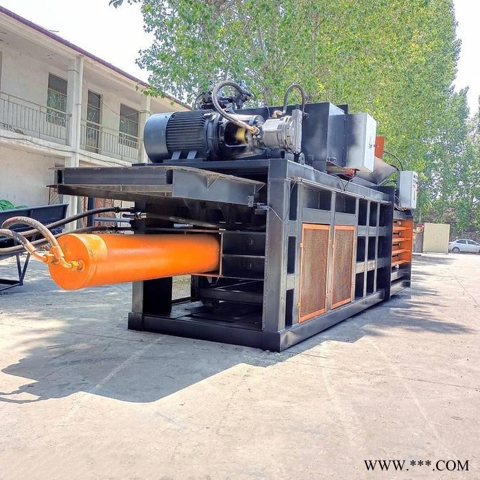 废钢废铁压块机 废纸60吨立式打扁机 服装针织液压打包机图3