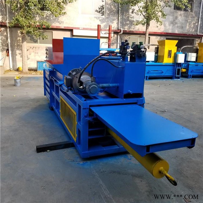 废钢废铁压块机 废纸60吨立式打扁机 服装针织液压打包机图6