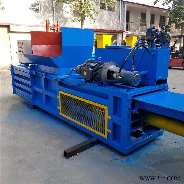 废钢废铁压块机 废纸60吨立式打扁机 服装针织液压打包机图8