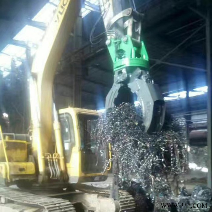 单缸双缸抓木器  XE225抓木器 抓废铁抓木器抓钢器抓石器抓木材抓木器图3