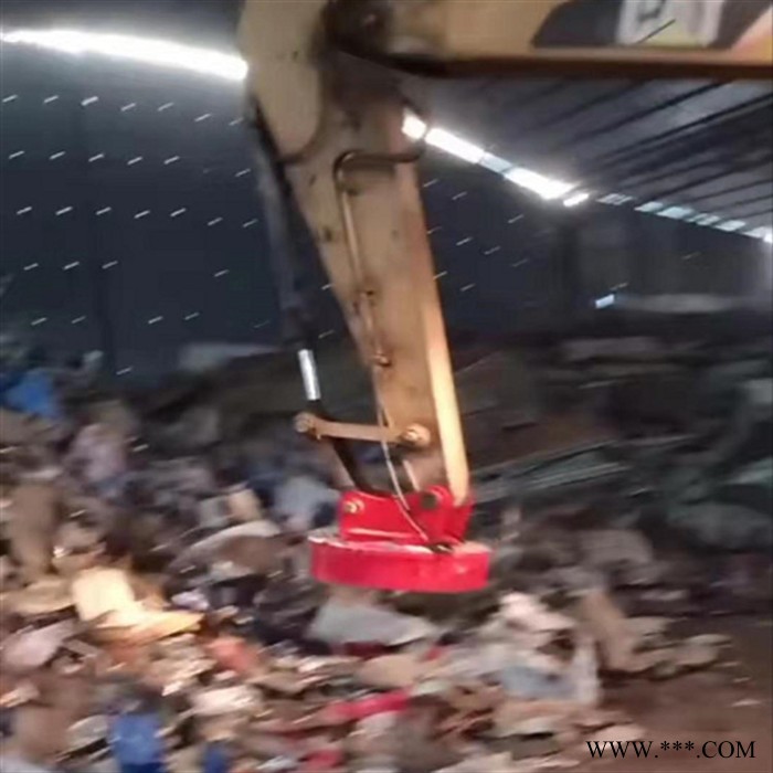 山东鑫运供应电磁铁MW5-90L1挖机废钢废料规格 可定做高频强磁起重电磁铁图6