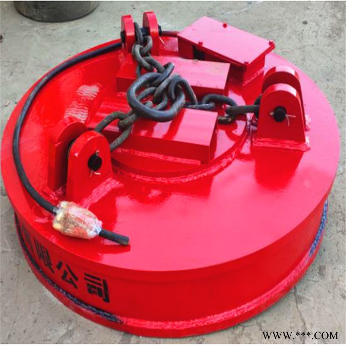 濮阳市起重电磁铁吸盘吊装废铁电磁铁吸盘打捞用电磁铁MW5-120L/1图2