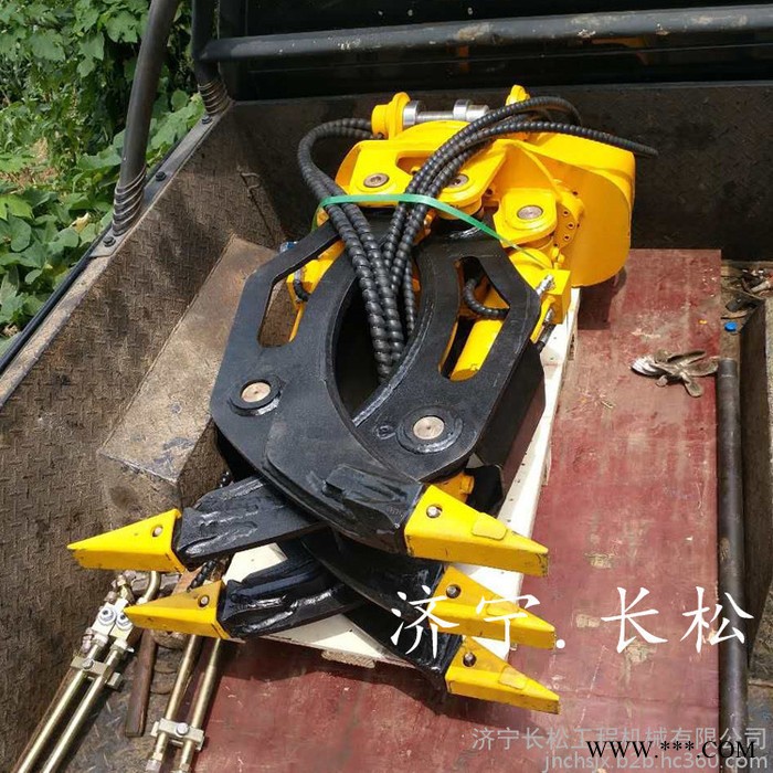 360度旋转抓木器 SH210抓木器 机械抓木器抓废铁散料抓木器抓木材抓木器图5