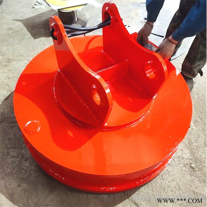 1100mm起重电磁铁挖机起重电磁吸盘圆形强磁起重电磁铁图6