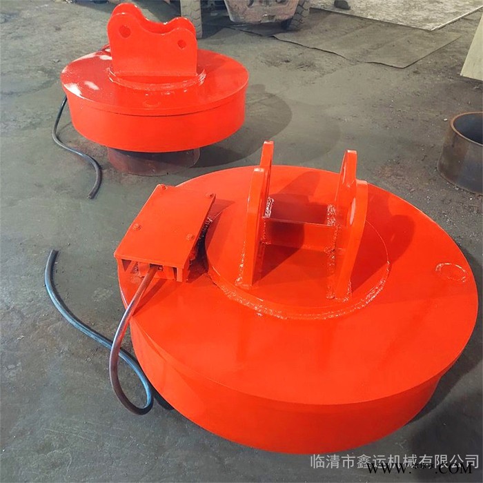 厂家生产制造 电磁铁吸盘生产 挖机起重电磁铁 废钢圆形电磁吊吸盘图6