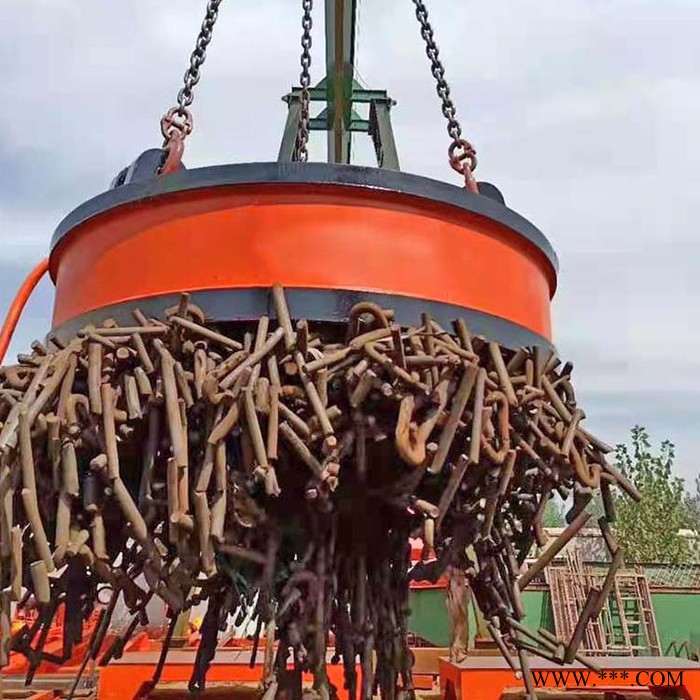 鼎东 废钢吊运用电磁吸盘 起重电磁吸盘 强力圆形吸盘图2