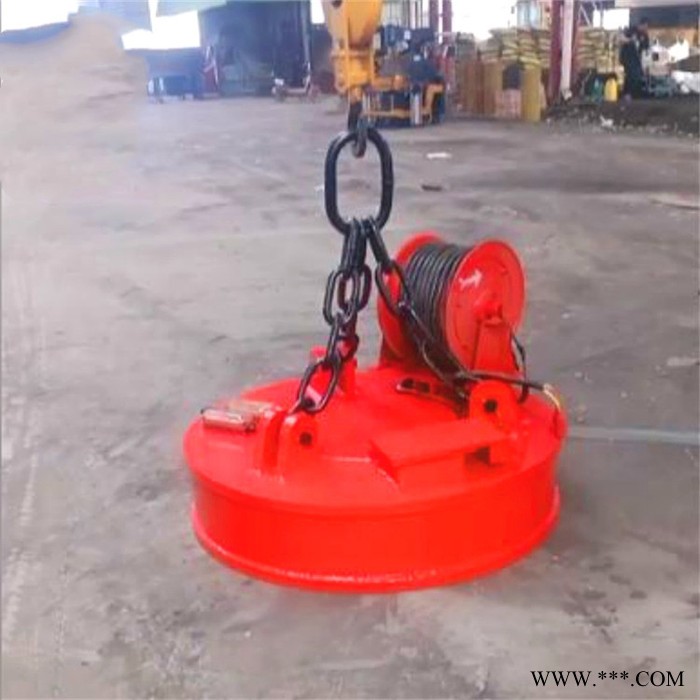 万盛区80公分起重电磁铁 吊运圆钢用起重电磁铁吸力大图2