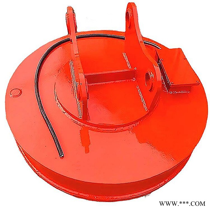 临沧市起重电磁铁吸盘 挖掘机装废铁电磁铁吸盘起重厂家 鑫运图3