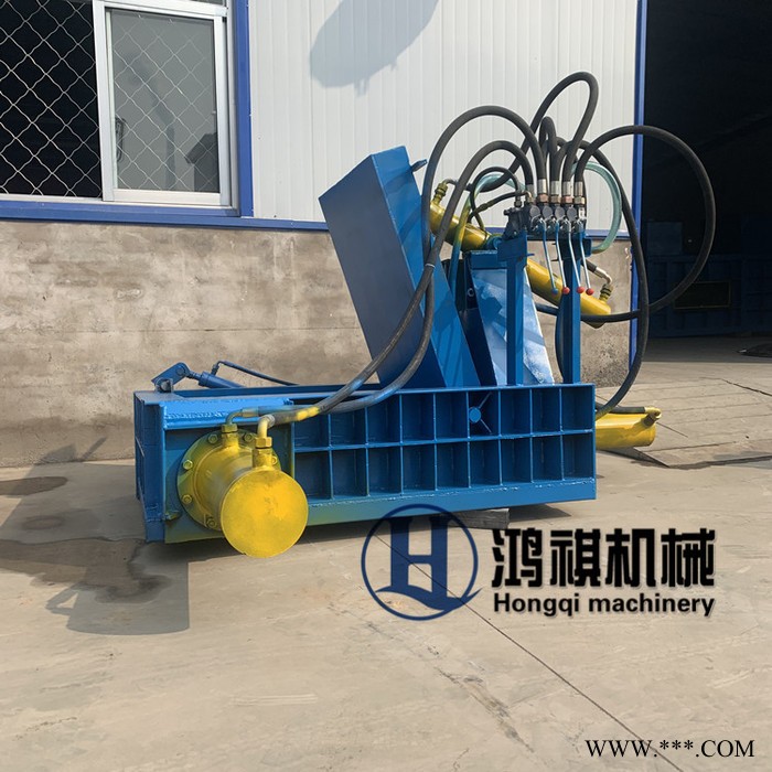 废铁废铝废料压块机 废钢废金属压块机 废旧易拉罐废铁压块机图4