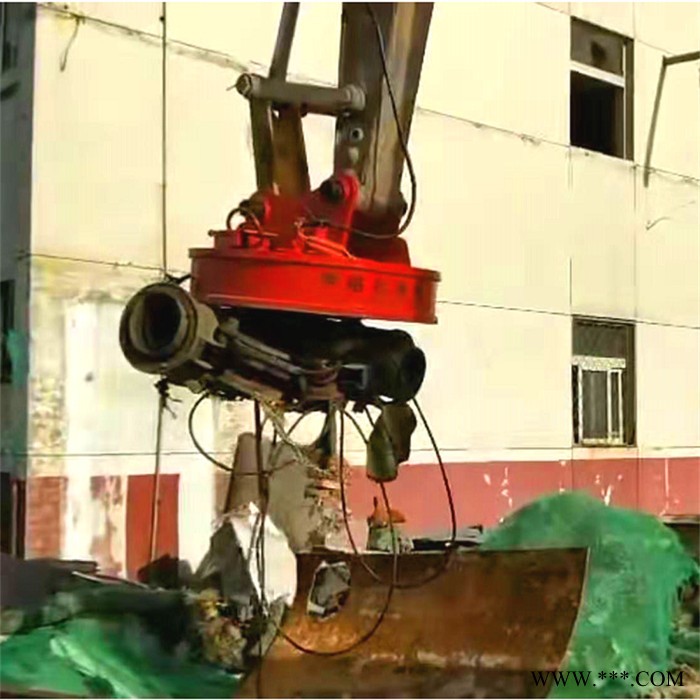 挖掘机永磁发电电磁铁 高温用起重电磁铁 鑫运厂家直供图2