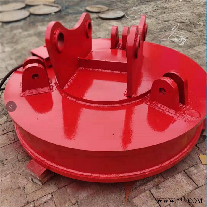 鑫运厂家供应废钢用起重电磁铁 MW5-90L1勾机电磁铁盘图6