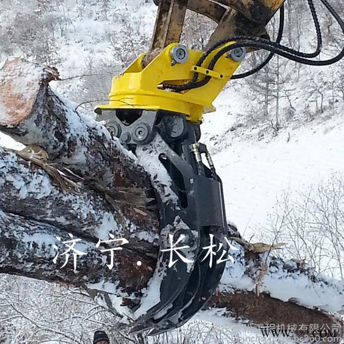 新款抓木器单缸抓木器 XE370抓木器 抓废铁散料抓木器360度旋转抓木器图4