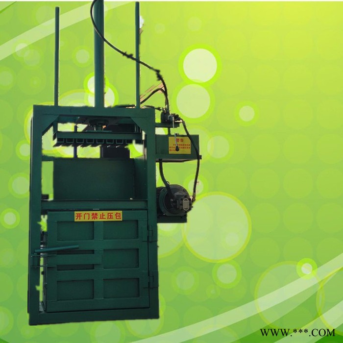 废铝废铁易拉罐压块机 半自动废金属压块机 牧草打包机厂家图7