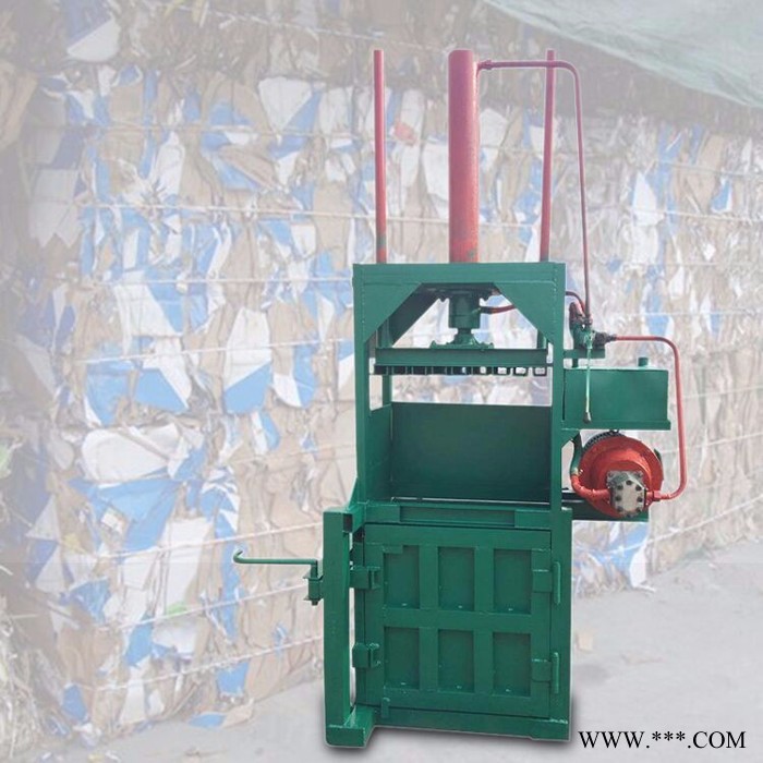 废铝废铁易拉罐压块机 半自动废金属压块机 牧草打包机厂家图4