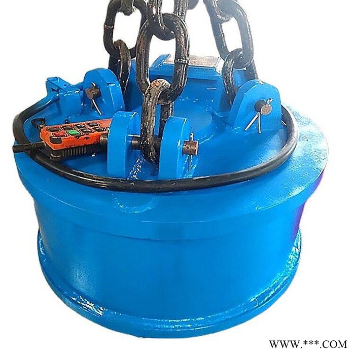 盘锦市1米5起重电磁铁生产商 废钢强磁电磁吸盘图2