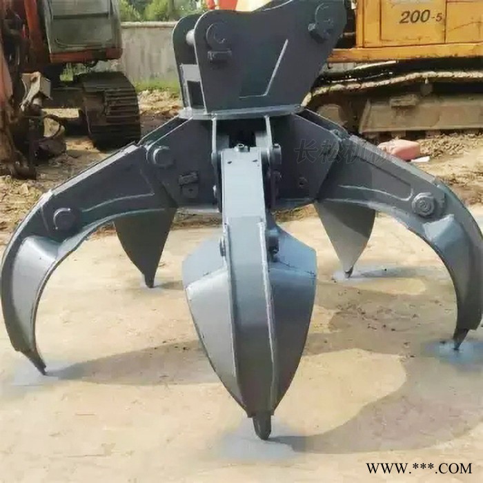 型号全机械莲花抓  XE270莲花抓 摇摆莲花抓多瓣梅花抓抓废铁莲花抓图5