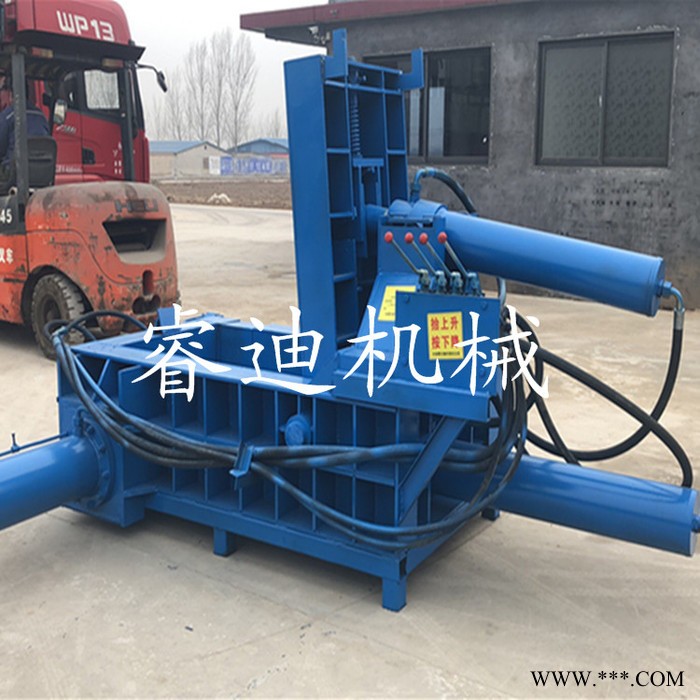 睿迪牌废铁压块机 铝片全自动压块机 金属压块机图7