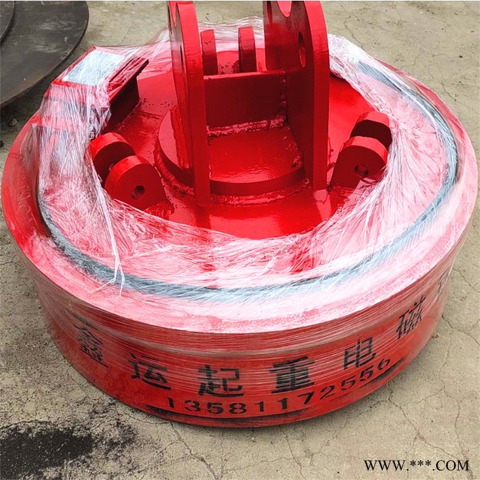抚顺市电磁铁起重器吸力强劲 废铁吸盘起重电磁铁图2