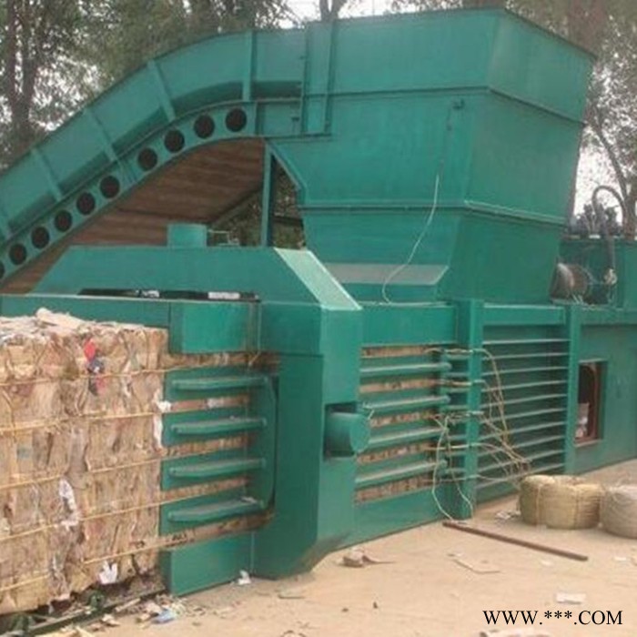 睿迪牌全自动废纸打包机 废铁秸秆 稻草打包机的批发价图6