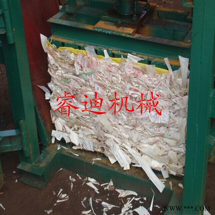 小型立式液压打包机 易拉罐打包机 废铁压块机图3