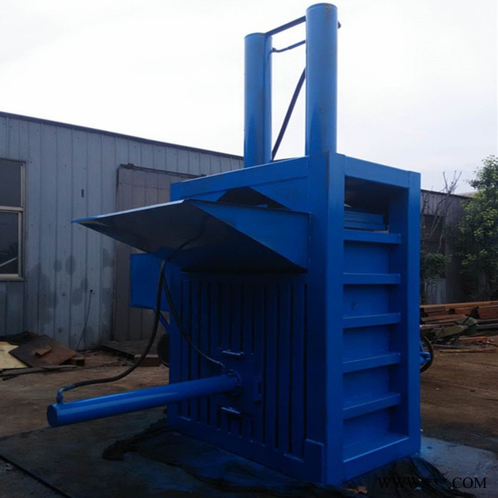 睿迪牌80吨立式废纸液压打包机 废铁销压块机出厂价图5