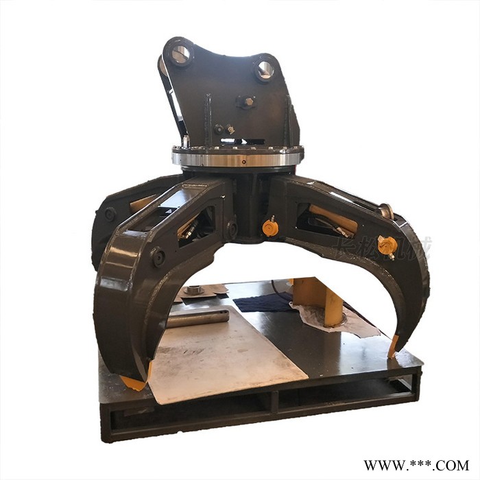 工厂莲花抓 大型挖掘机莲花抓 4瓣爪抓废料钢铁旋转梅花爪  桔瓣莲花抓图3