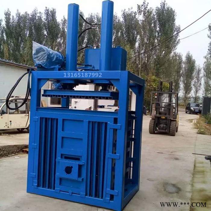 布袋子编织袋压包机厂家 无纺布边角料压块机 边角料打包机图片图4