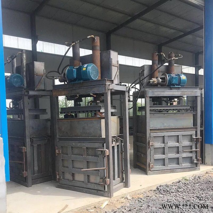 小型废纸捆扎机泡沫油漆桶压缩机 废铁金属屑打包机图4