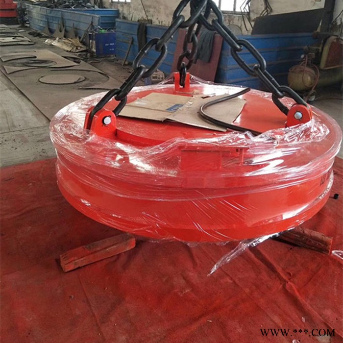 睿迪挖机抓机起重吸盘 强磁废钢电磁吸盘 叉车电磁吸盘图5