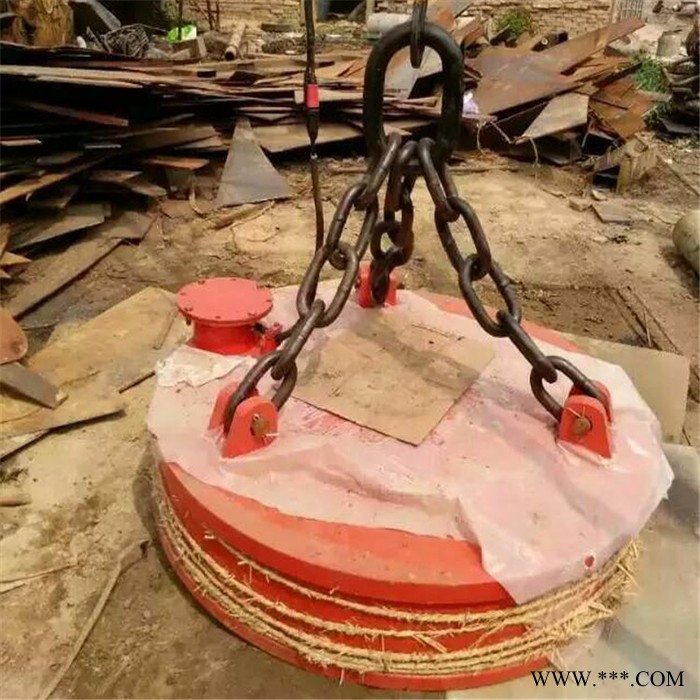 睿迪挖机抓机起重吸盘 强磁废钢电磁吸盘 叉车电磁吸盘图4