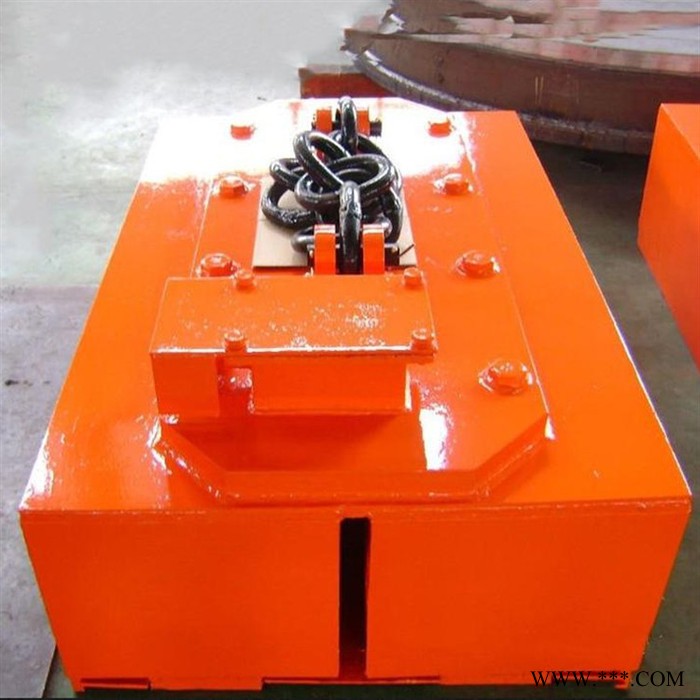 和田地区圆形起重电磁铁 挖掘机强磁电磁铁 磁力起重吸盘图2