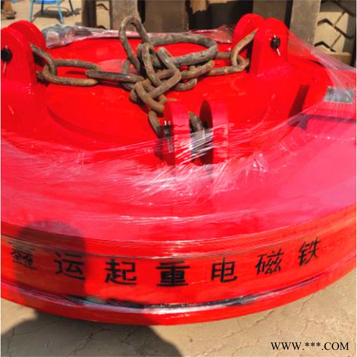 汽车吊吸盘电磁铁 鑫运 废钢圆形起重电磁铁 吸力大 耗能低图2