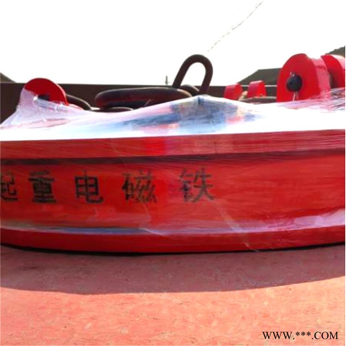 汽车吊吸盘电磁铁 鑫运 废钢圆形起重电磁铁 吸力大 耗能低图3