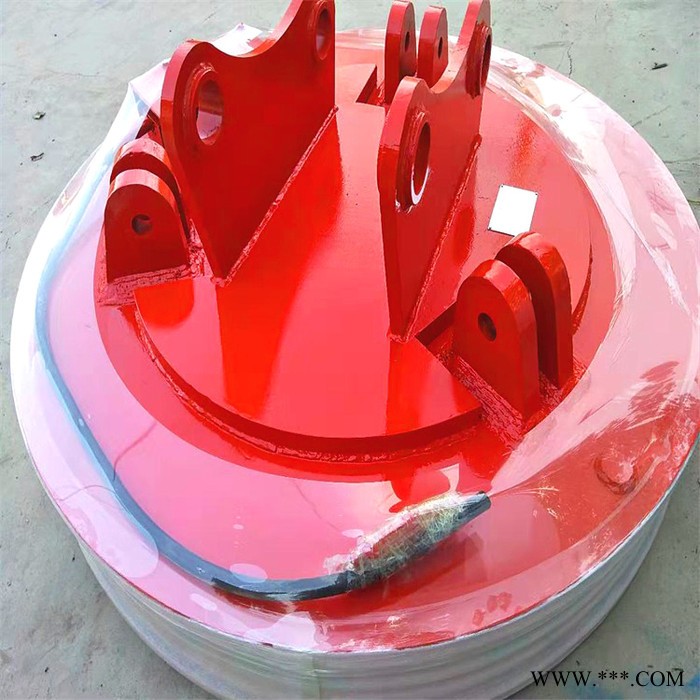 汽车吊吸盘电磁铁 鑫运 废钢圆形起重电磁铁 吸力大 耗能低图4