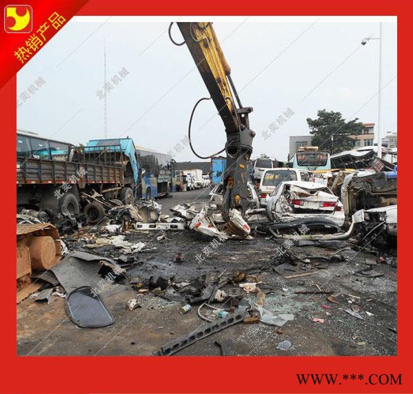 北奕 装在挖掘机上的液压剪_北奕机械_【拆车专用】剪钢板 废铁回收图6