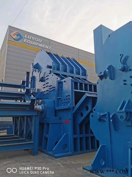 路友废铝打包机 废铁粉碎机供应图3