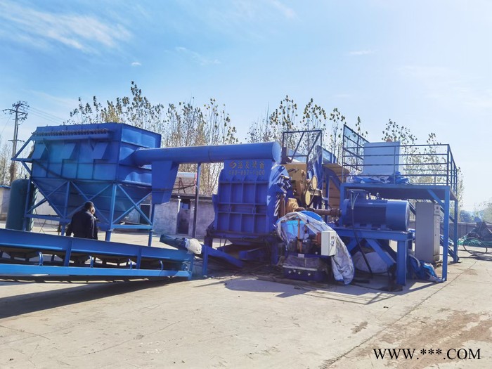 路友废铝打包机 废铁粉碎机供应图4