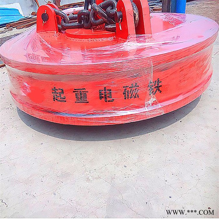 电磁铁吸盘厂家 供应高频强磁圆形起重机电磁铁吸盘 磁力起重吸盘图3