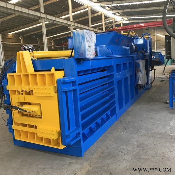 立式编织袋压缩打捆机 服装操作简单打包机 废铁桶挤压成扁机图3