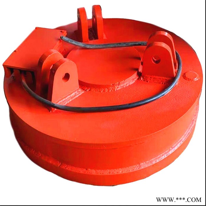 1.3米起重电磁铁随车吊起重吸盘挖掘机电磁盘吸铁图3